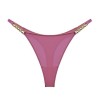 Thong with Strass Chain Modern Ocean Pink