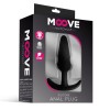 Moove Πρωκτική Σφήνα IntoYou Moove Small 9cm Μαύρη Σφήνες χωρίς δόνηση