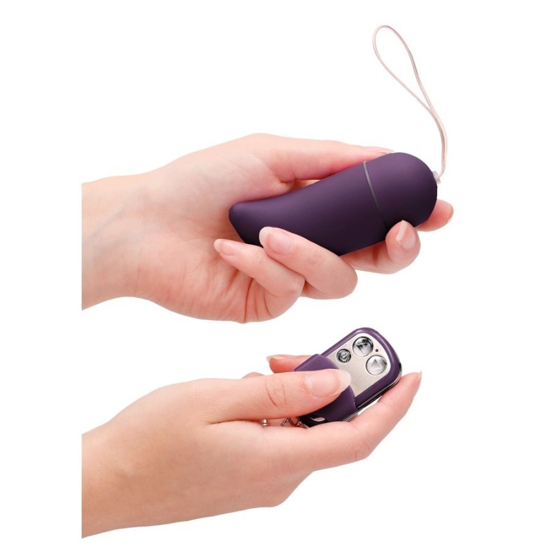 Small Vibrating G-Spot Egg With Remote Shots Purple