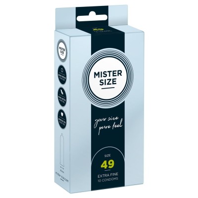 Condoms Mister Size 49 10pcs Condoms Mister Size 49 10pcs
