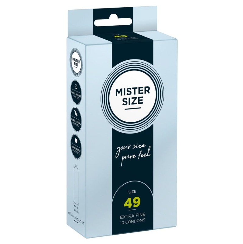 Προφυλακτικά Mister Size 49 10τμχ