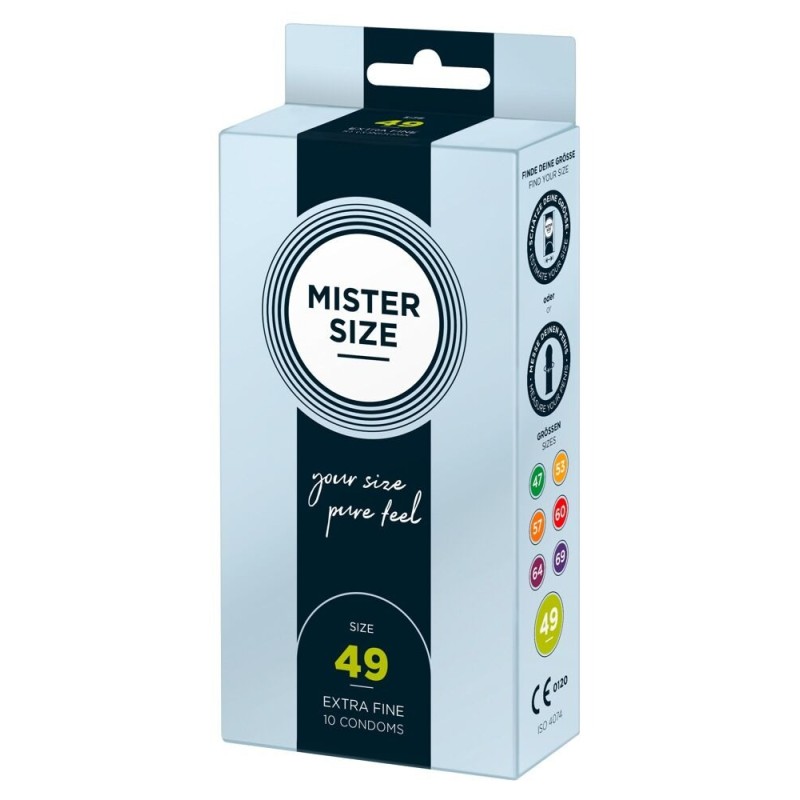 Mister Size Προφυλακτικά Mister Size 49 10τμχ Προφυλακτικά