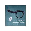 NMC Vibrating Strap-On NMC Erections 24.1cm Black Women's Strap-On