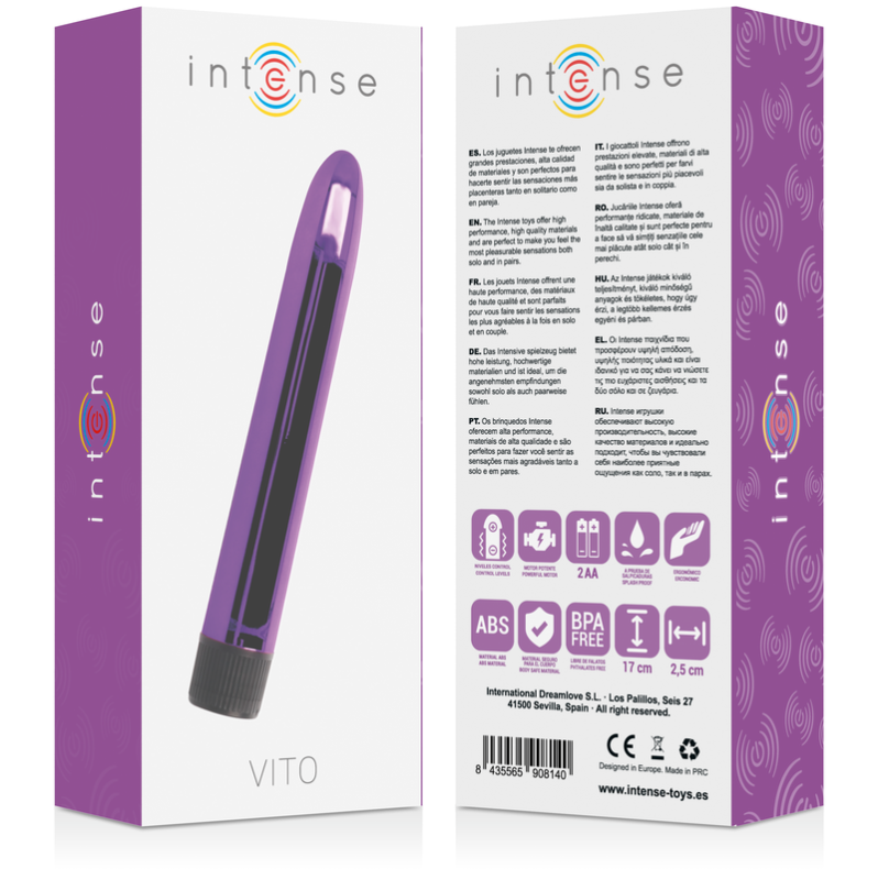 Classic Vibrator Intense Vito Purple