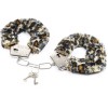 Metal Handcuff With Plush Ohmama Leopard