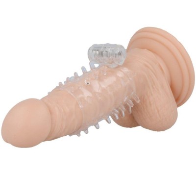 Cock Ring Casual Love with Sleeve Clear Cock Ring Casual Love with Sleeve Clear