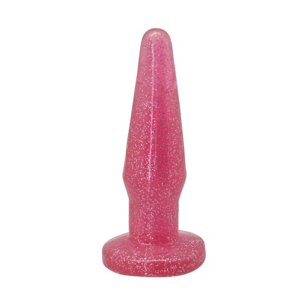 Jelly Butt Plug Toyz4lovers Glitter Pink