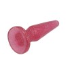 Jelly Butt Plug Toyz4lovers Glitter Pink