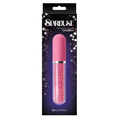 Classic Vibrator Ns Novelties Stardust Charm Pink Classic Vibrator Ns Novelties Stardust Charm Pink