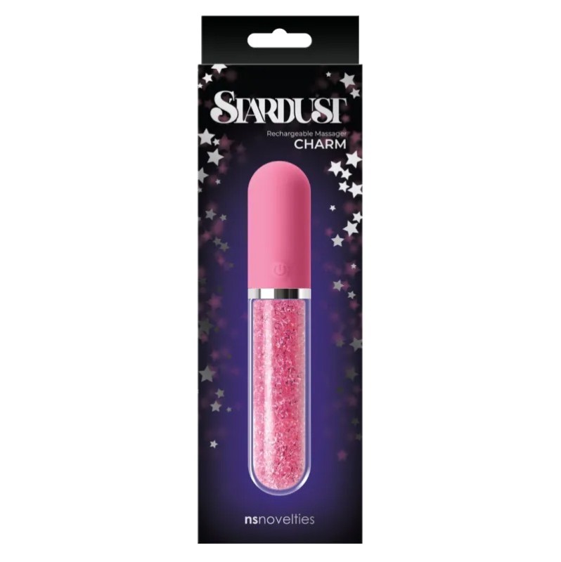 Classic Vibrator Ns Novelties Stardust Charm Pink