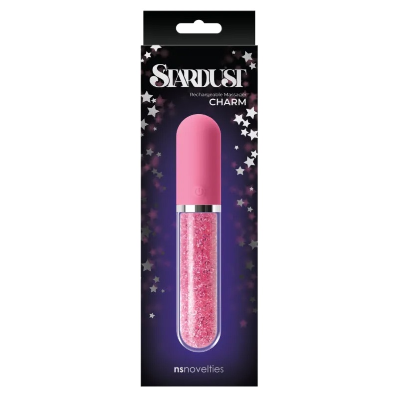 Classic Vibrator Ns Novelties Stardust Charm Pink