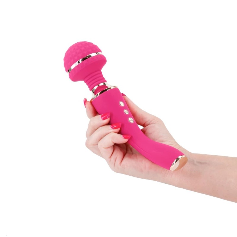 Heated Wand Vibrator Nsnovelties Sugar Pop Bliss Pink NS Novelties Heated Wand Vibrator Nsnovelties Sugar Pop Bliss Pink Wand