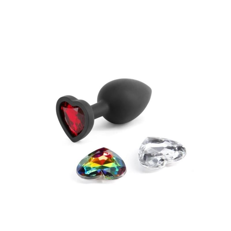 Πρωκτική Σφήνα Με Κόσμημα Glams Xchange Heart Small NS Novelties Πρωκτική Σφήνα Με Κόσμημα Glams Xchange Heart Small Σφήνες για αρχάριους