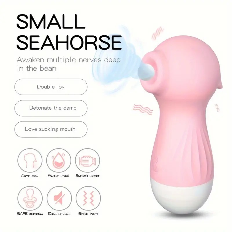 Clitoral Vibrator We Love Seahorse Yellow Clitoral Vibrator We Love Seahorse Yellow