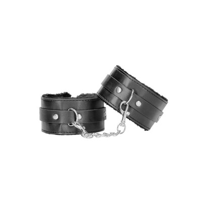 Ankle Cuffs Ouch! Plush Black Ankle Cuffs Ouch! Plush Black