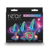 Butt Plug With Heart Jewel Trainer Kit Rear Assets Rainbow 