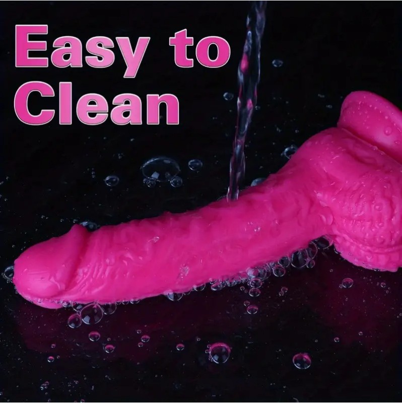Ρεαλιστικό Dildo Love Market 18.5cm Ροζ