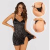 Modern Ocean Babydoll & Στρινγκ Tiger Modern Ocean Μαύρο Babydolls
