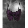 Love Market Lace Corset Bralette Purple Bodies