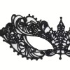 Love Market Μάσκα Ματιών Lacey Μαύρη Μάσκες
