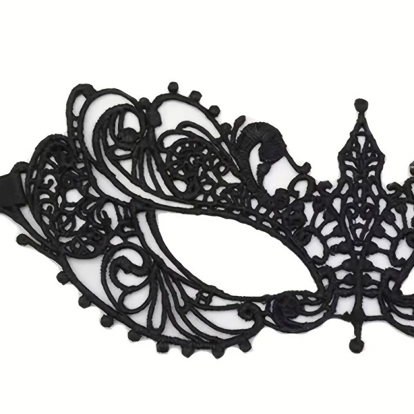Eye Mask Lacey Black Eye Mask Lacey Black