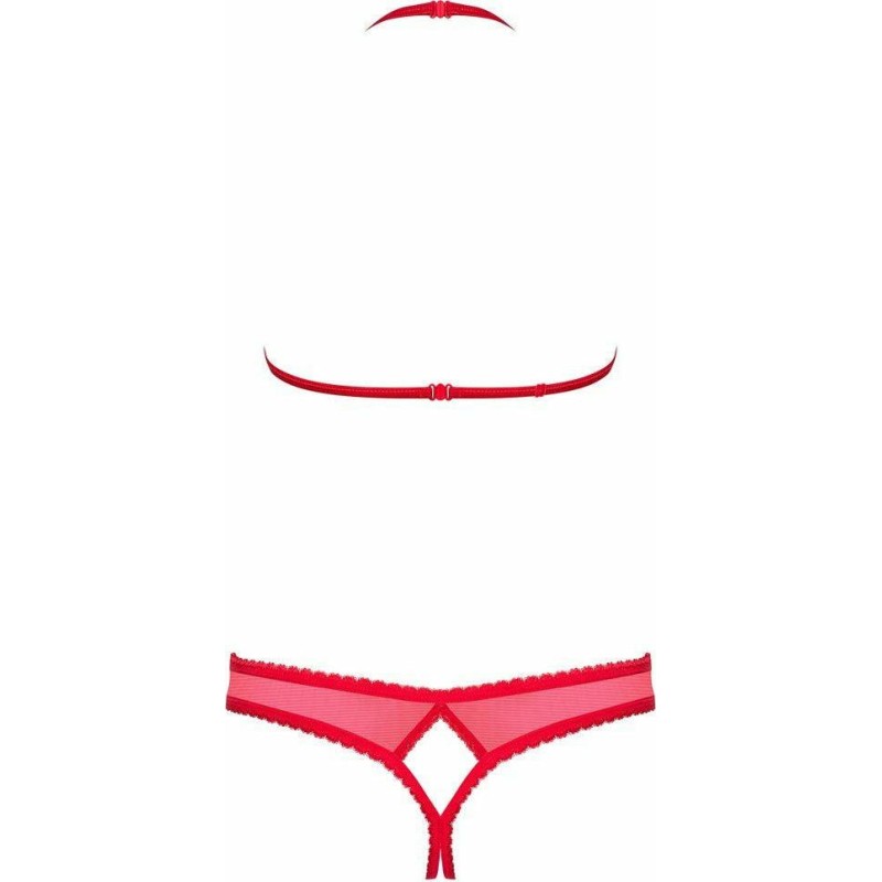 2 Piece Set Obsessive 870 Red Obsessive 2 Piece Set Obsessive 870 Red Underwear Set