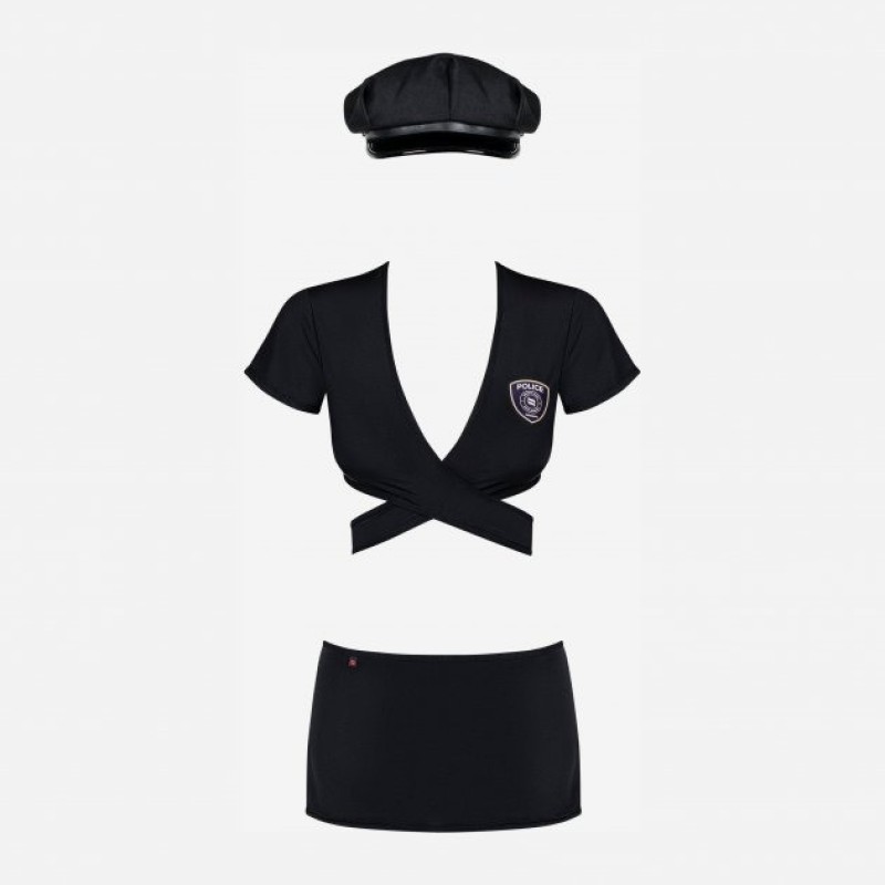 Obsessive Obsessive Police Uniform Costume Cosplay