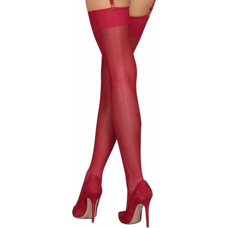Stockings Obsessive S800 Burgundy Obsessive Stockings Obsessive S800 Burgundy Stockings