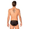 Mens Brief Obsessive Boldero Black