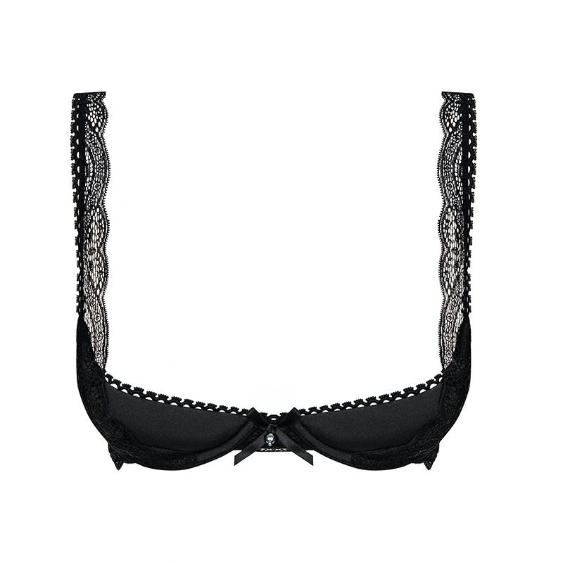 Σουτιέν Half Bra Obsessive Miamor Μαύρο Obsessive Σουτιέν Half Bra Obsessive Miamor Μαύρο Harnesses