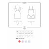 Obsessive Babydoll & Στρινγκ Obsessive 837 Che-1 Μαύρο Babydolls