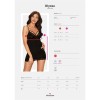 Obsessive Babydoll & Στρινγκ Obsessive Diyosa Μαύρο Babydolls