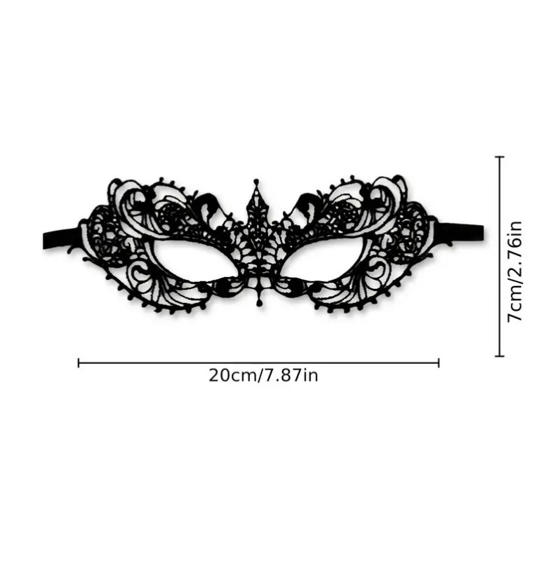 Eye Mask Lacey Black