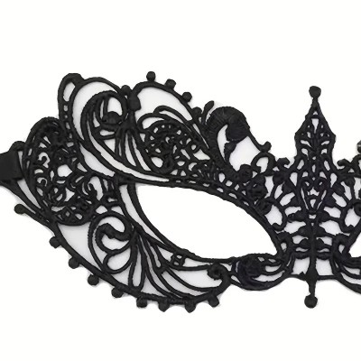 Eye Mask Lacey Black Eye Mask Lacey Black