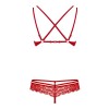 2 Piece Set Obsessive 860 Red