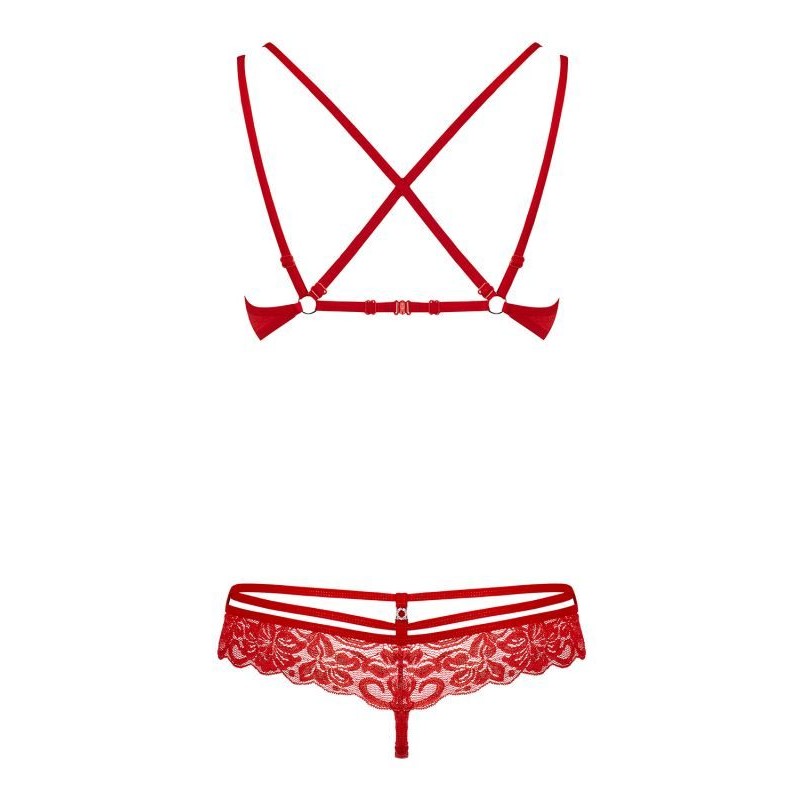 2 Piece Set Obsessive 860 Red