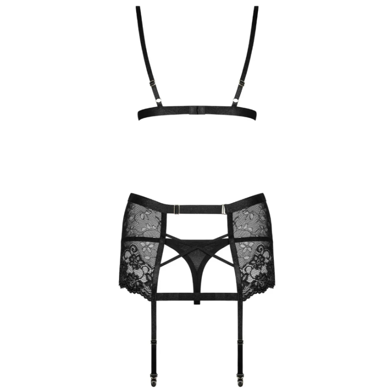 3 Piece Set Blanita Obsessive Black