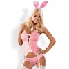 Obsessive Bunny Suit Costume Pink