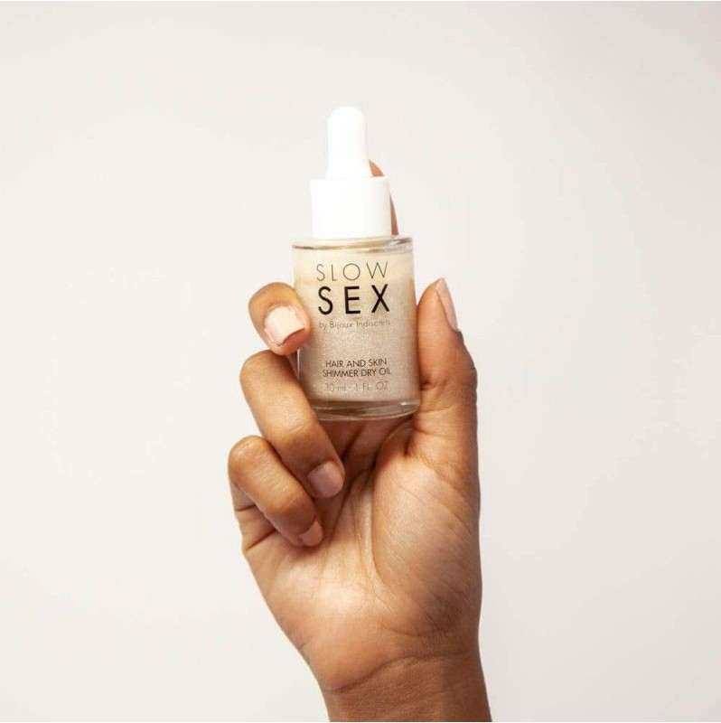 Sex Hair & Skin Shimmer Dry Oil Bijoux Indiscrets Coconut