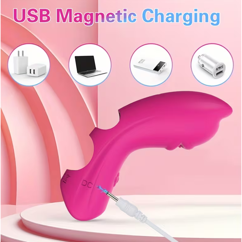 Ohmama Finger Vibrator Love Market Alex Pink Clit Toys