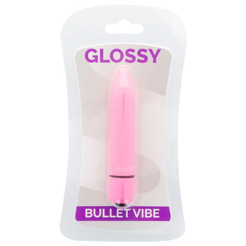 Μίνι Δονητής Glossy Ροζ Glossy Μίνι Δονητής Glossy Ροζ Μίνι