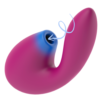 Clit & G-Spot Rush Vibrator COVERME Purple Clit & G-Spot Rush Vibrator COVERME Purple