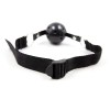 Ball Gag Ohmama Nylon Strap Black