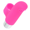 Finger Vibrator Ohmama Textured Tip Stimulating Finger Pink Finger Vibrator Ohmama Textured Tip Stimulating Finger Pink