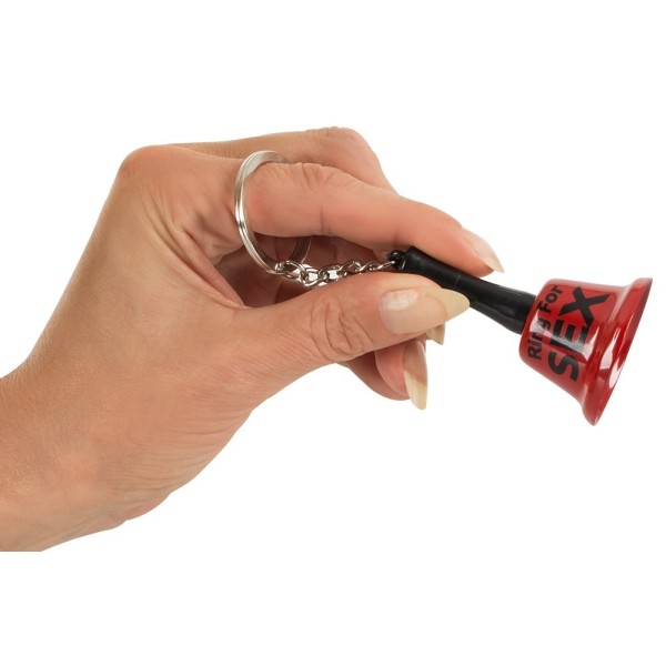 Keychain Ring for Sex Red