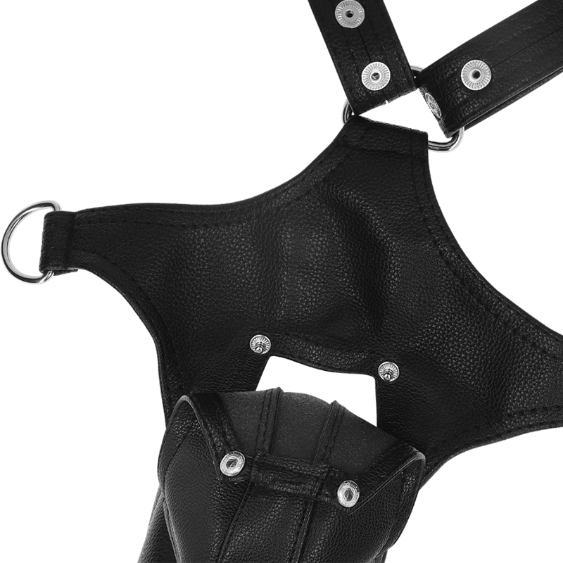 Fetish Submissive Body Strap Harness Fetish Attitude Black Harnesses