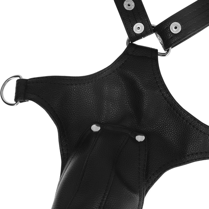 Fetish Submissive Body Strap Harness Fetish Attitude Black Harnesses