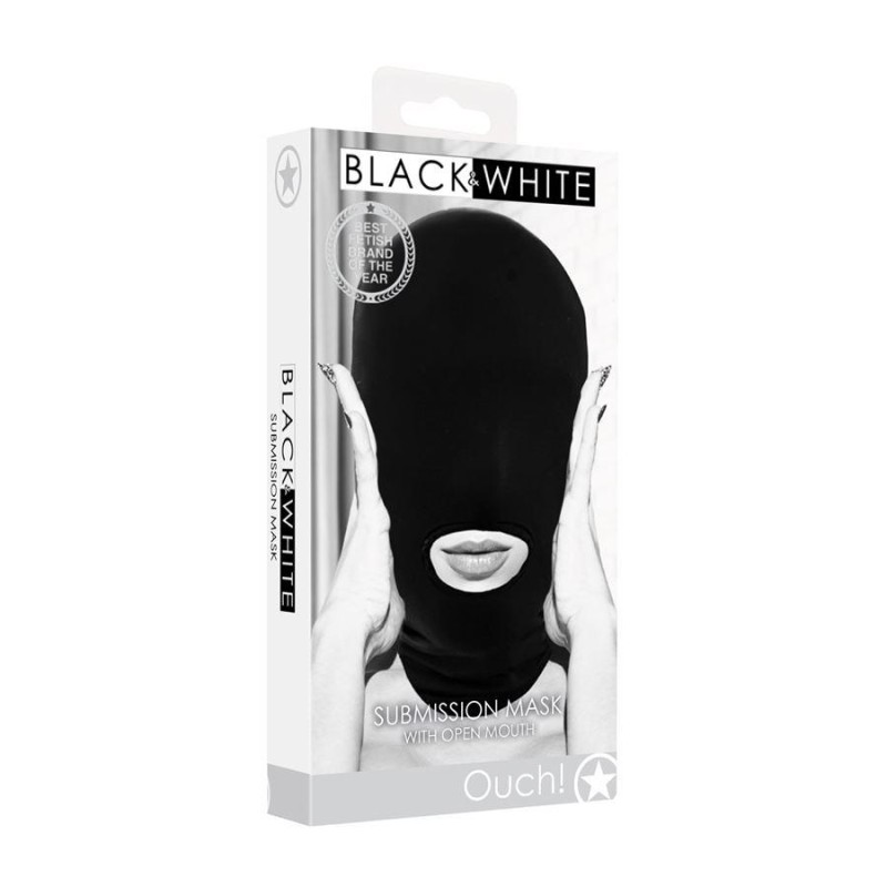 Ouch! Submission Mask Ouch! Black Full face masks