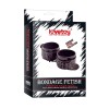 Lovetoy Ankle Cuffs Lovetoy Bondage Fetish Black Leather handcuffs