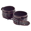 Lovetoy Ankle Cuffs Lovetoy Bondage Fetish Black Leather handcuffs